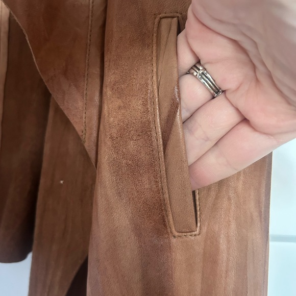 My Tribe Tan Suede Vest - Picture 4 of 8